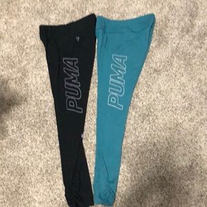 2 puma size small leggings